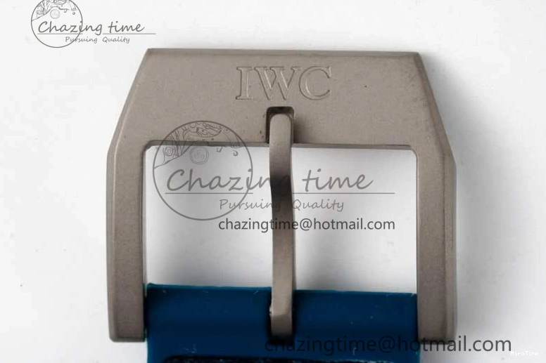 MIROTIME 0209 Mark XVIII IW328101 Blue Ceramic M+F 1:1 Best Edition Blue Dial on Blue Nylon Strap A Efficient 7066